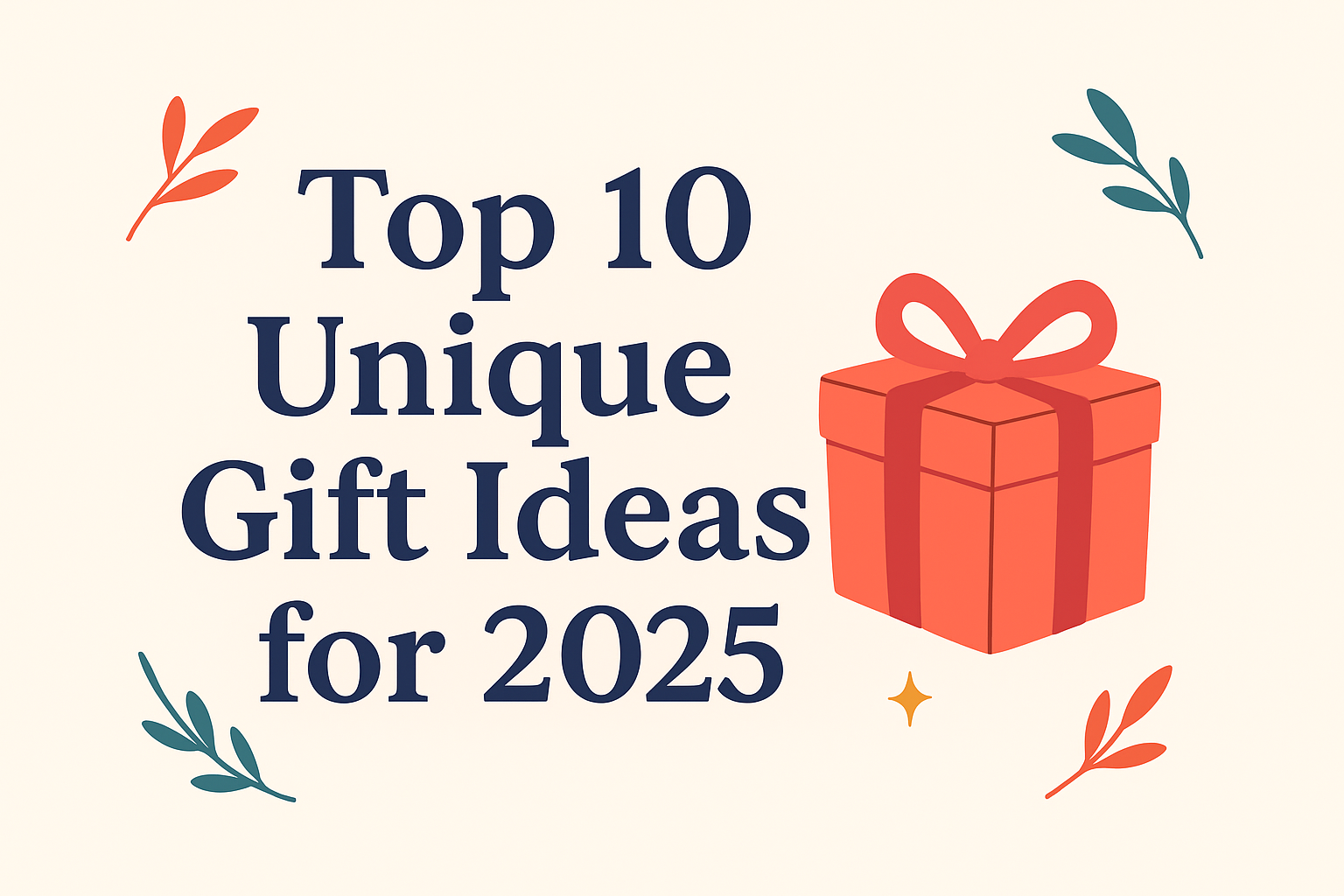 Top 10 Unique Gift Ideas for 2025 — Thoughtful Gifts Everyone Will Love