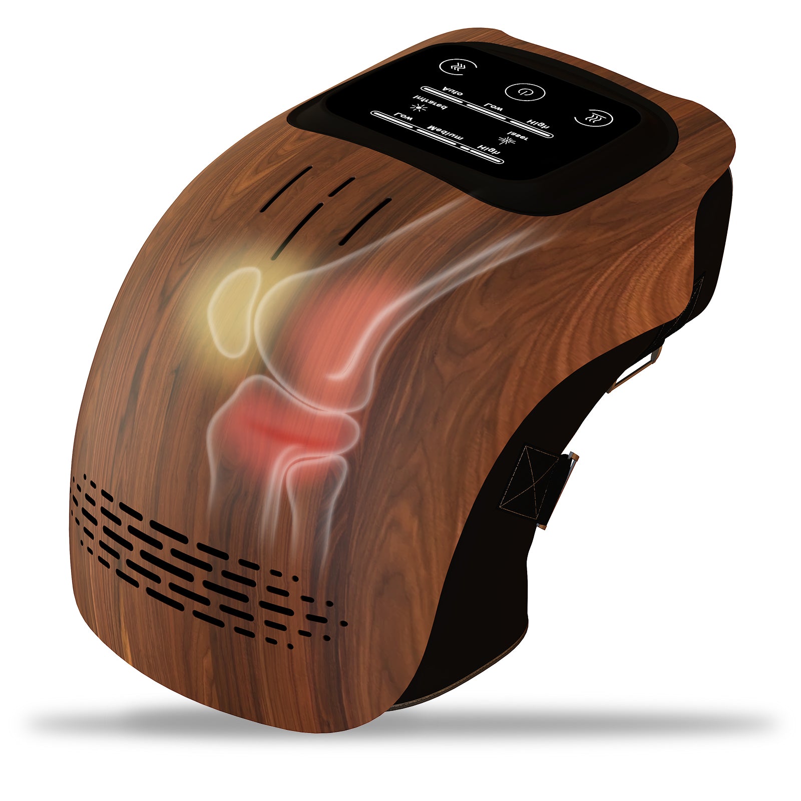 Intelligent Heating & Kneading Knee Massager – Rechargeable Infrared Pain Relief Device
