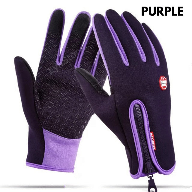 Winter Touchscreen Riding Gloves – Waterproof Anti-Slip Fleece Sports Gloves
