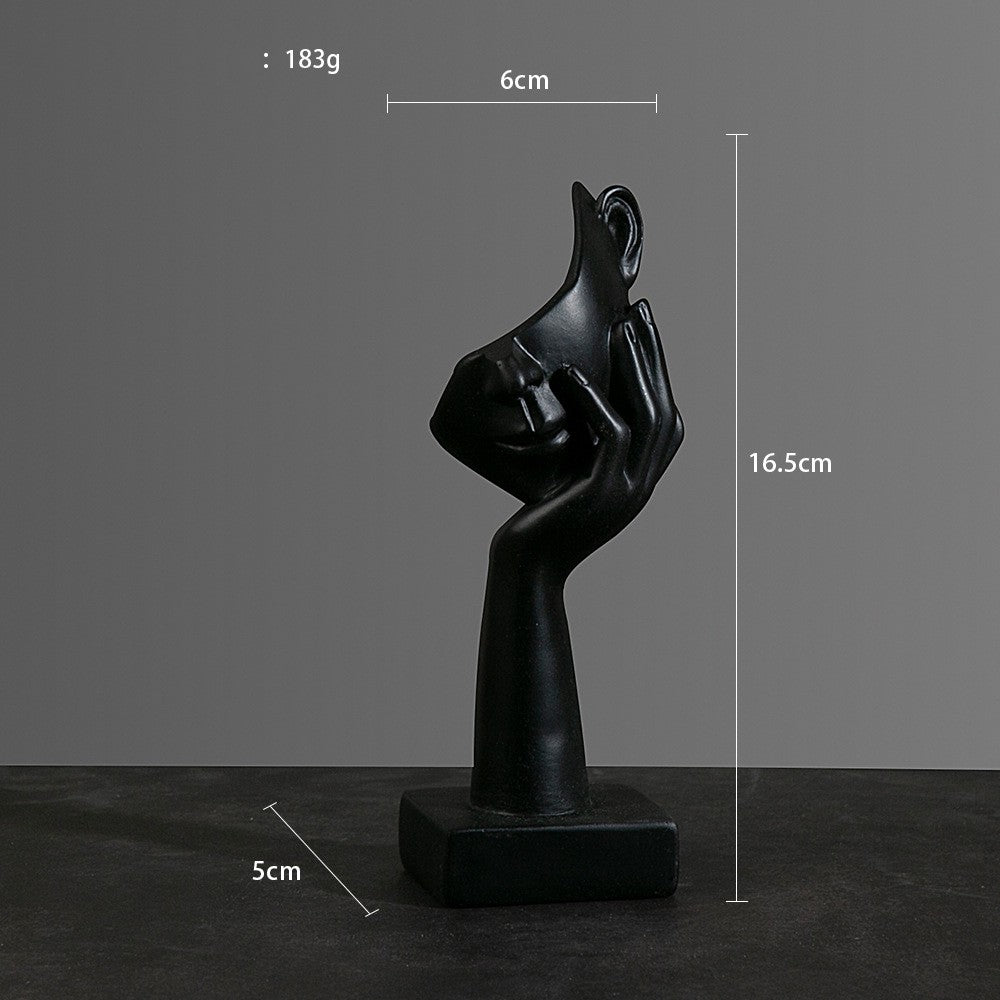 Silent Thought™ – Minimal Abstract Sculpture for Aesthetic Home & Desk Decor