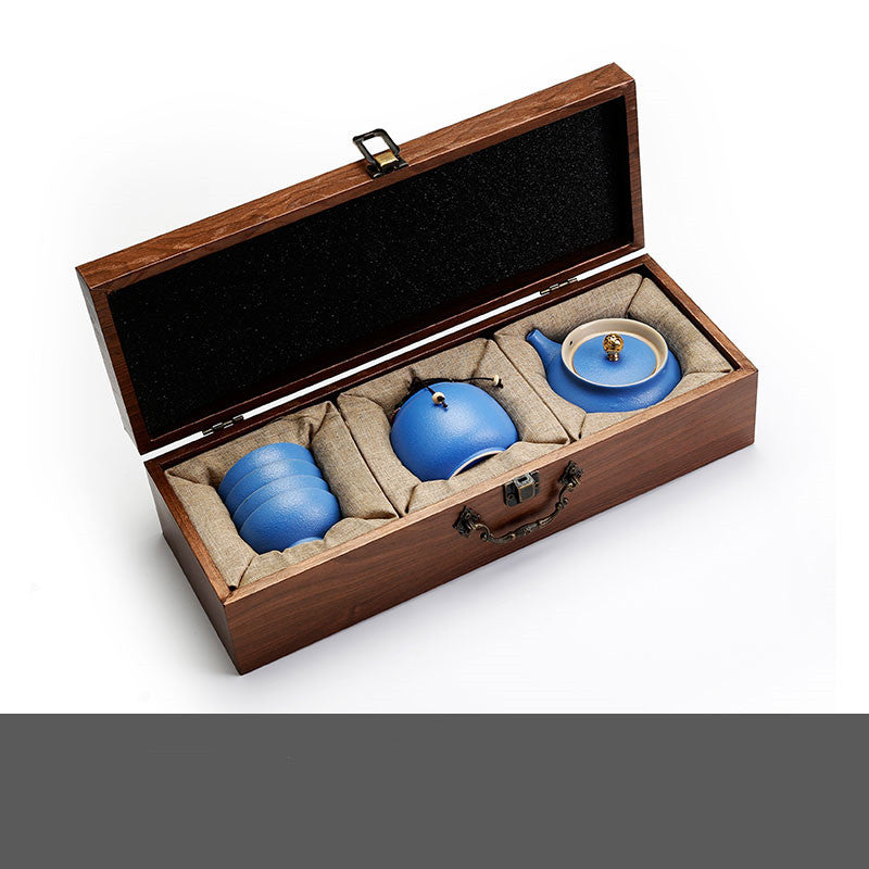 Ceramic Kung Fu Tea Set – Elegant Chinese Tea Gift in Premium Gift Box