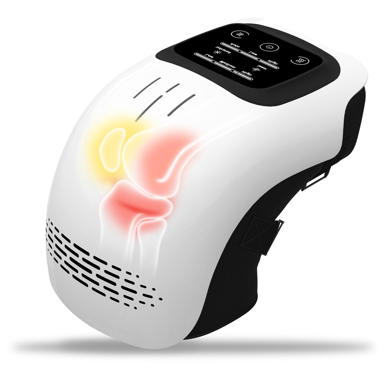 Intelligent Heating & Kneading Knee Massager – Rechargeable Infrared Pain Relief Device