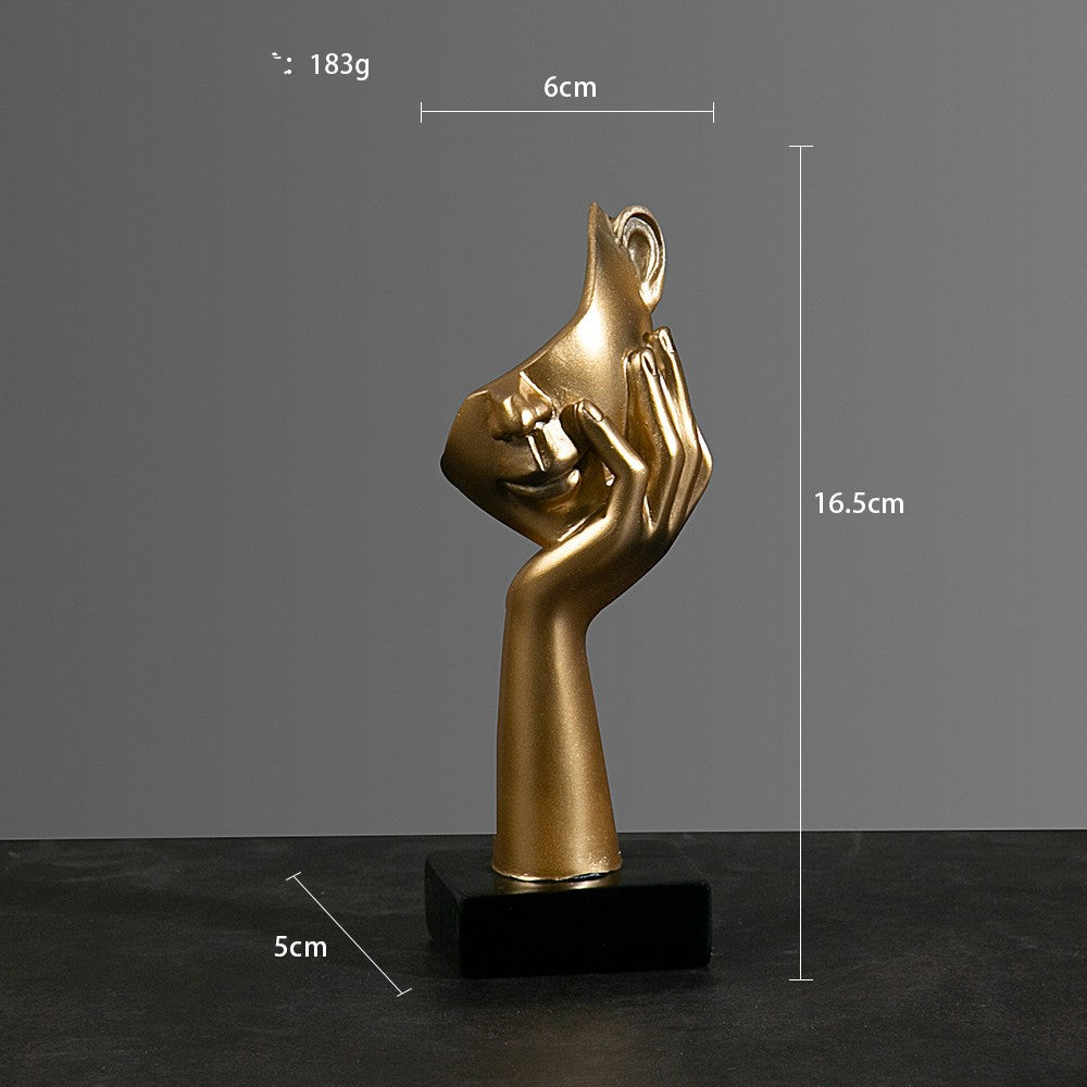 Silent Thought™ – Minimal Abstract Sculpture for Aesthetic Home & Desk Decor