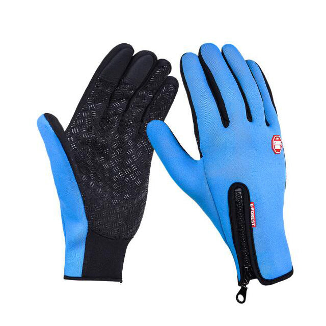 Winter Touchscreen Riding Gloves – Waterproof Anti-Slip Fleece Sports Gloves