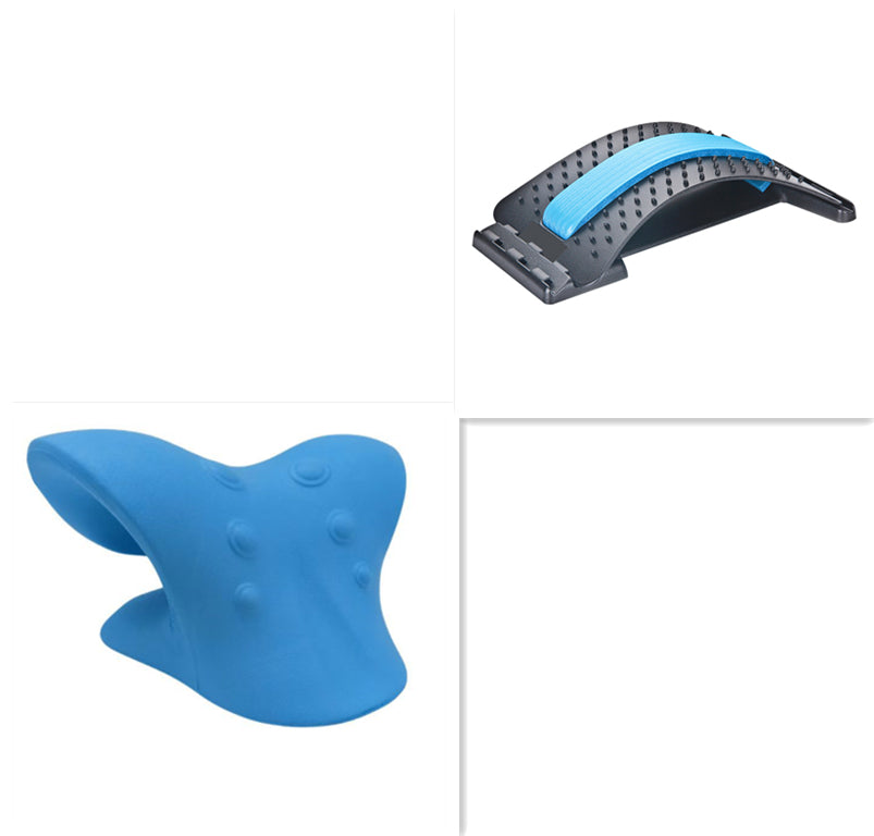 “Crystal jade scraping board included with neck massager set”